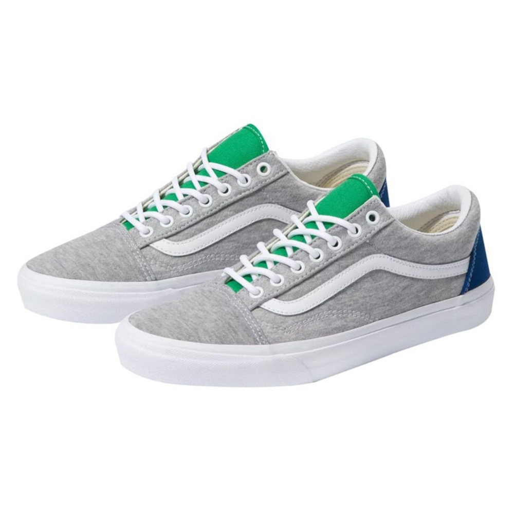 Vans shoes Old Skool Grey Green Blue & White  NWB